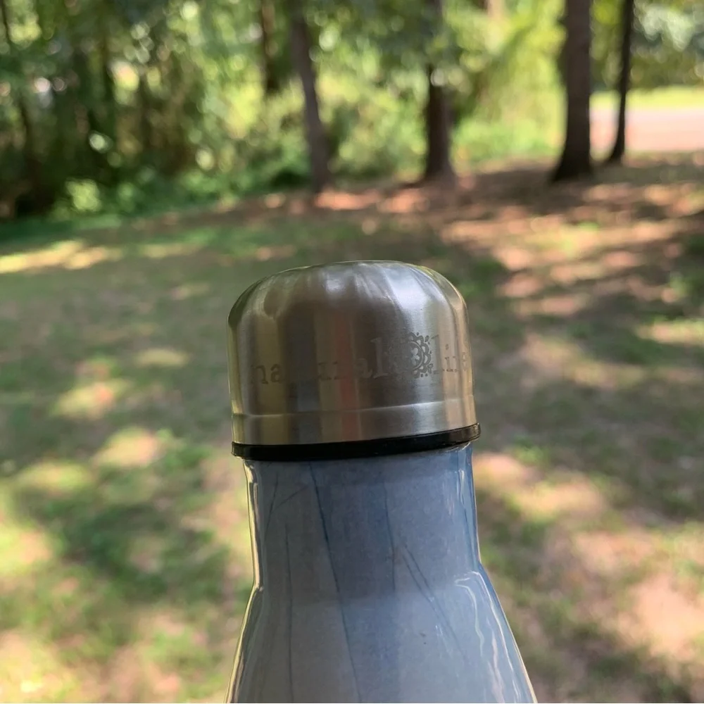 Natural Life Live Happy Water Bottle
